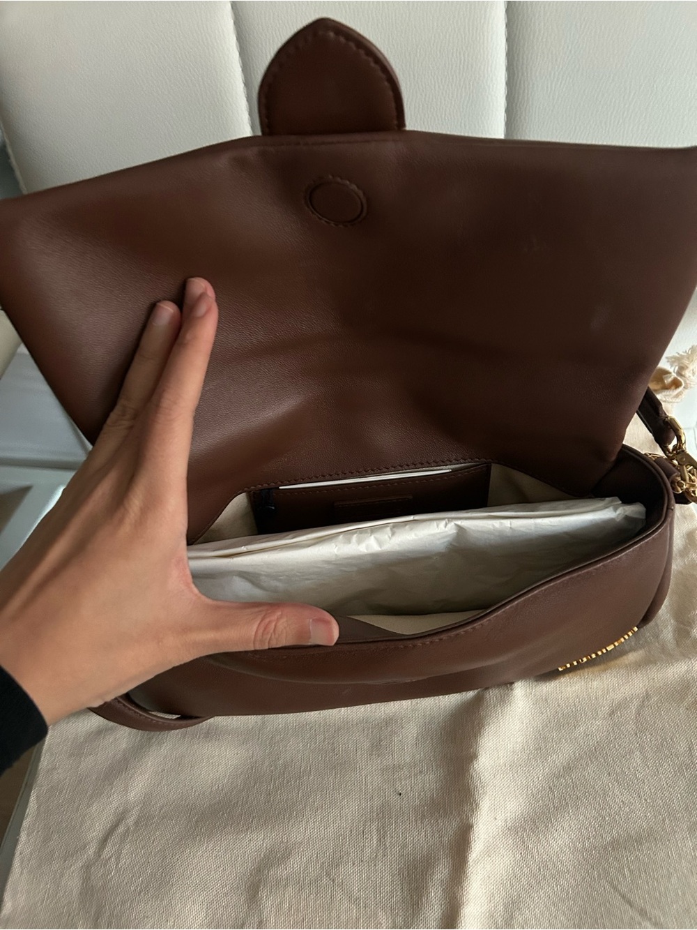 Jacquemus Le Bambinou Bag in Brown - Picture 6 of 8